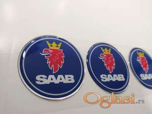 SAAB stikeri za felne